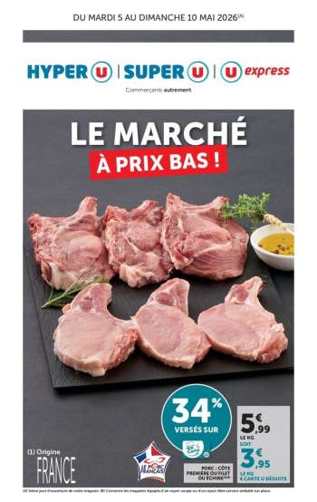 Catalogue Magasins U - 05/05/2026 - 10/05/2026.