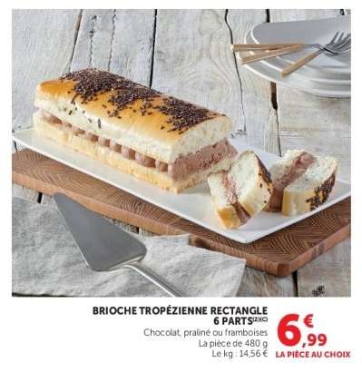 BRIOCHE TROPEZIENNE RECTANGLE