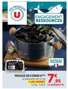 Moules de Corde U
