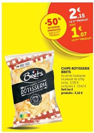CHIPS RÔTISSERIE “BRETS”