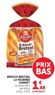 BRIOCH' BRETZEL LA FOURNEE DOREE