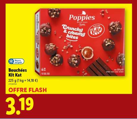 Bouchées Kit Kat