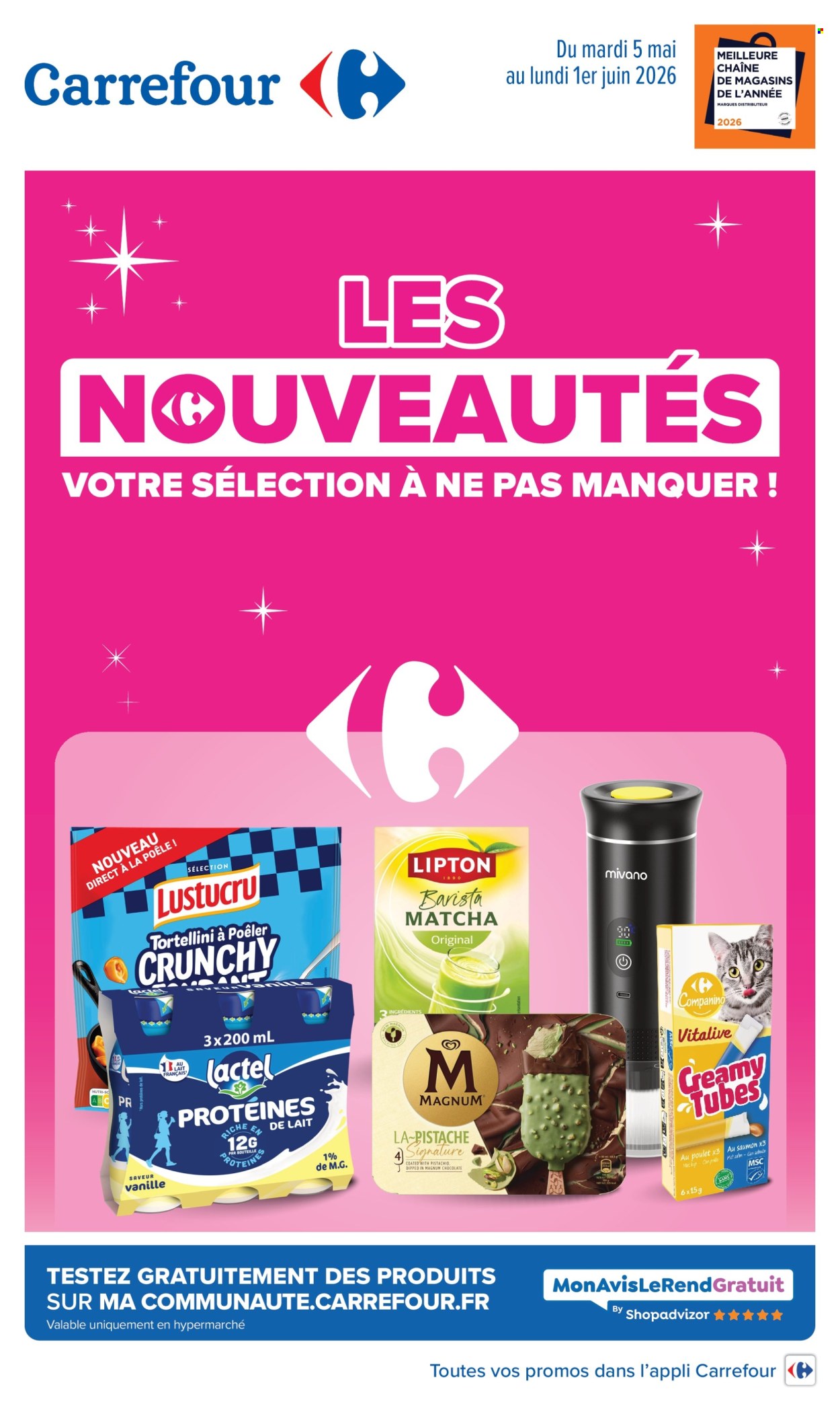 Catalogue Carrefour Hypermarchés - 05/05/2026 - 01/06/2026. Page 1