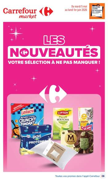 Catalogue Carrefour Market - 05/05/2026 - 01/06/2026.