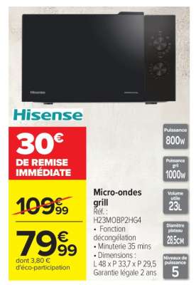 Micro-ondes grill