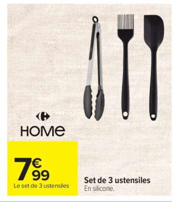 Set de 3 ustensiles