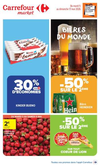 Catalogue Carrefour Market - 05/05/2026 - 17/05/2026.