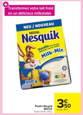 Poudre Nesquik NESTLE