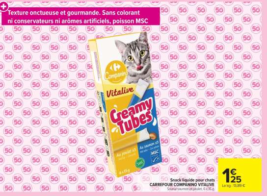 Creamy Tubes