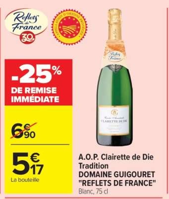 A.O.P. Clairette de Die Tradition