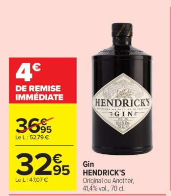 Gin Hendrick's