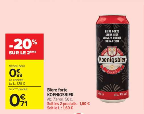 Bière Forte KOENIGSBIER