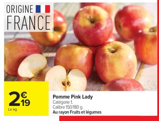 Pomme Pink Lady
