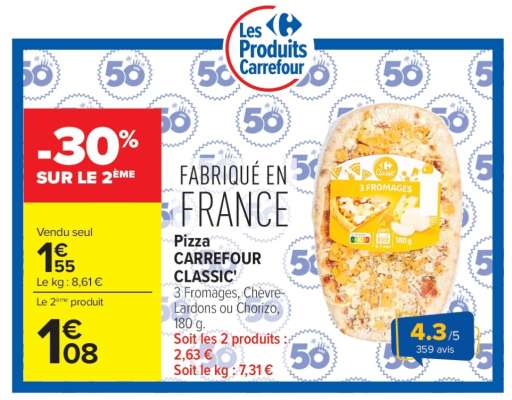 PIZZA CARREFOUR CLASSIC