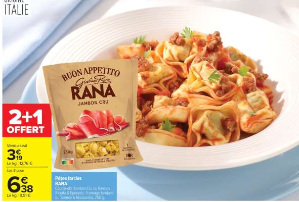 Pâtes Farcies Rana