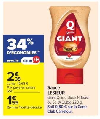 Sauce LESIEUR