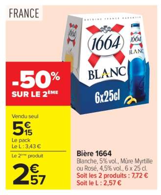 Bière '1664'