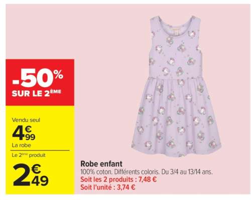 ROBE ENFANT