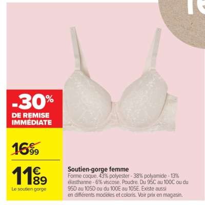 Soutien-gorge femme