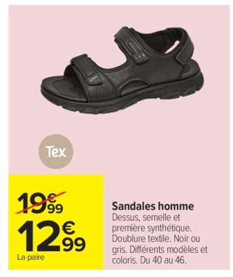 Sandales homme