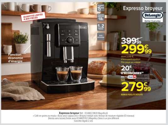 Expresso broyeur