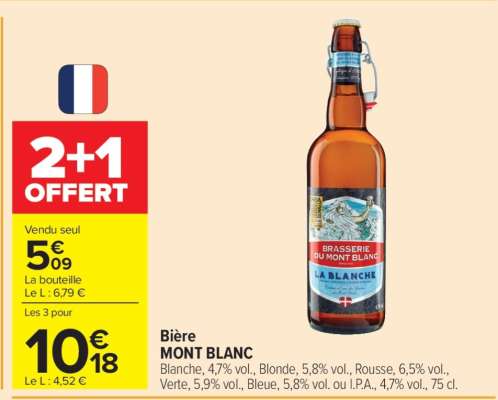 BIERE MONT-BLANC