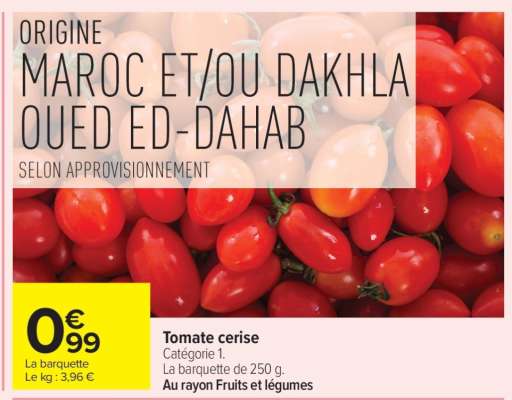 Tomate cerise