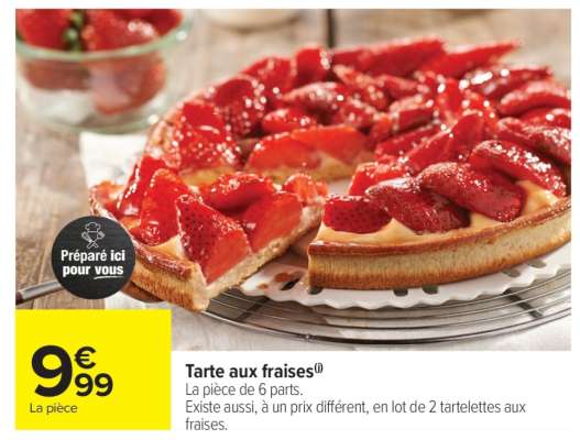 Tarte Aux Fraises