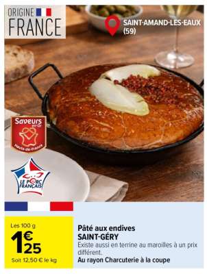 Pâté aux endives SAINT-GÉRY