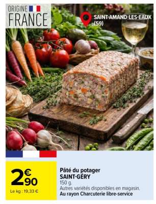 Pâté du potager