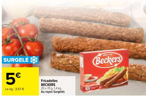 Fricadelles BECKERS