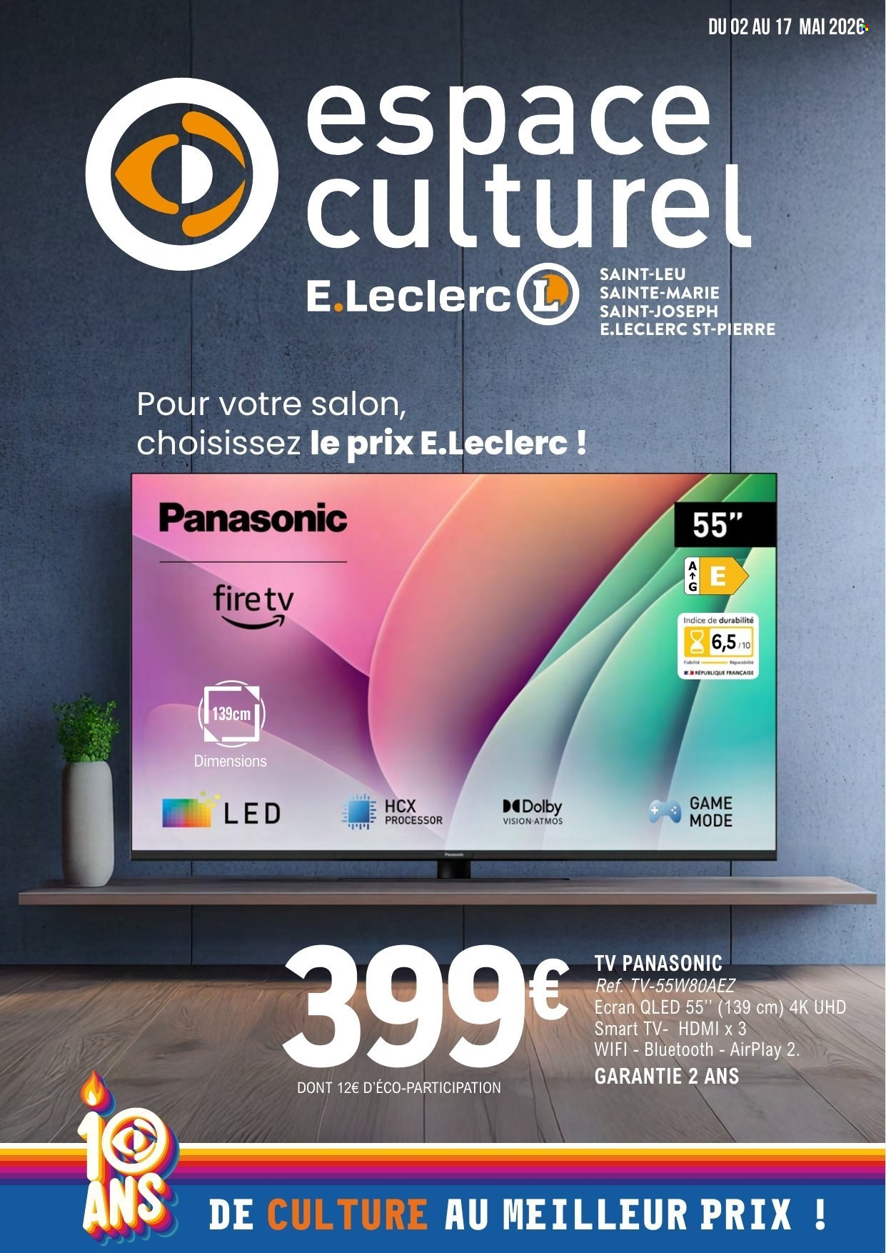 Catalogue E.Leclerc - 02/05/2026 - 17/05/2026. Page 1