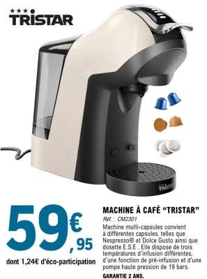MACHINE À CAFÉ “TRISTAR”