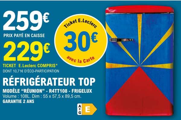 RÉFRIGÉRATEUR TOP