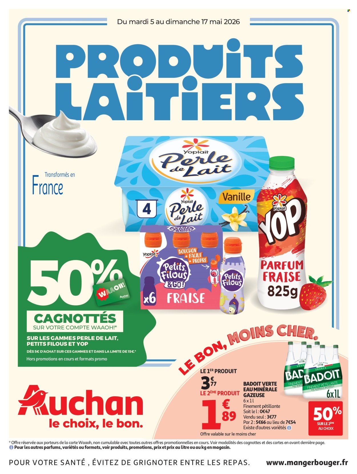 Catalogue Auchan - 05/05/2026 - 17/05/2026. Page 1