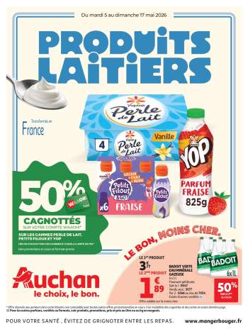 Catalogue Auchan - 05/05/2026 - 17/05/2026.