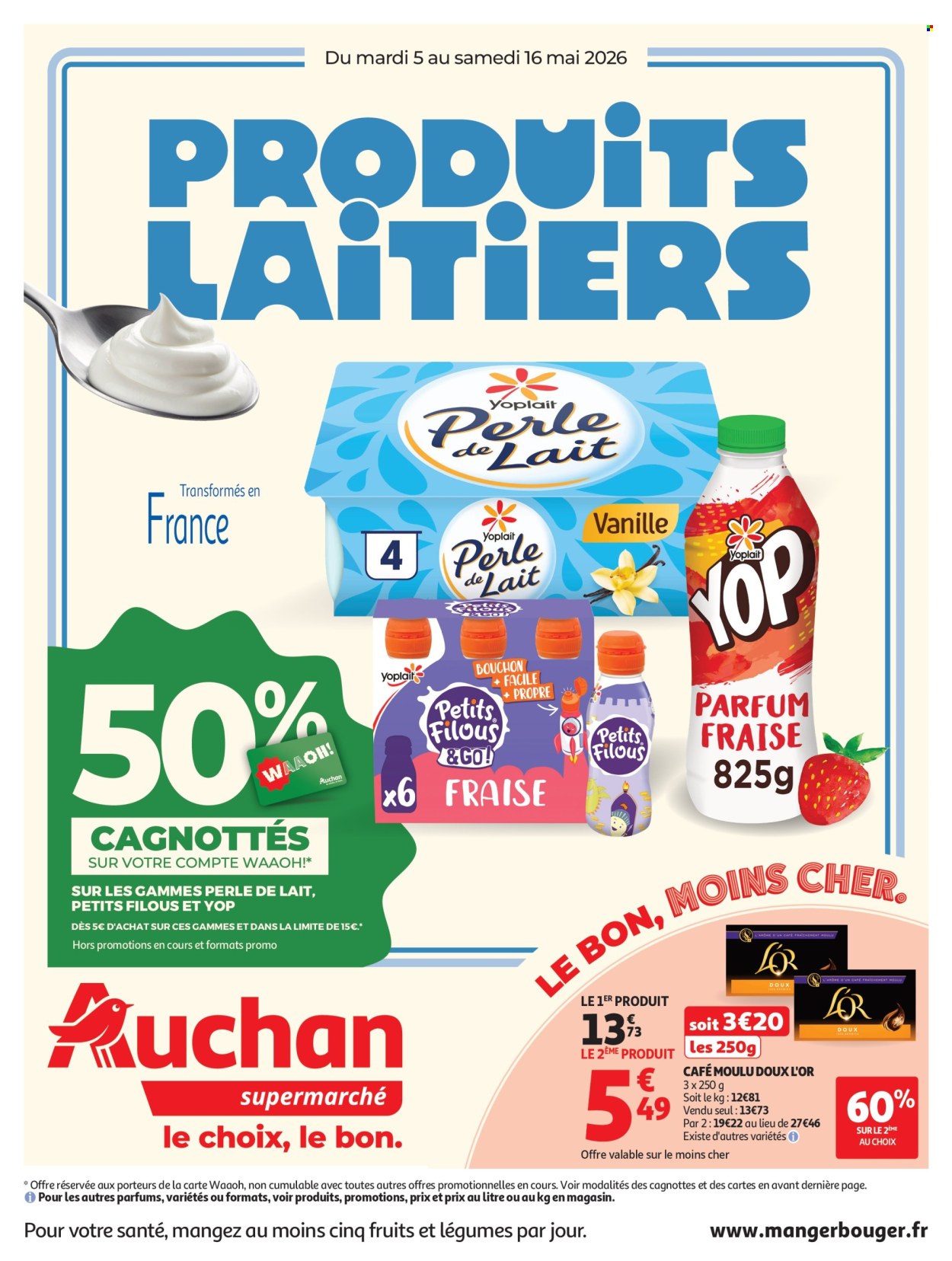 Catalogue Auchan - 05/05/2026 - 16/05/2026. Page 1