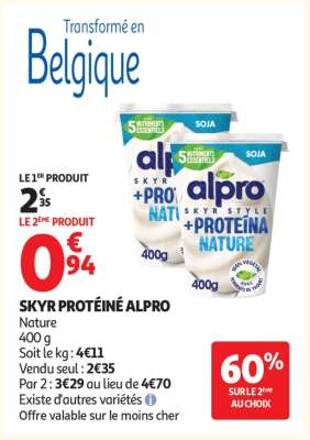 SKYR PROTÉINÉ ALPRO