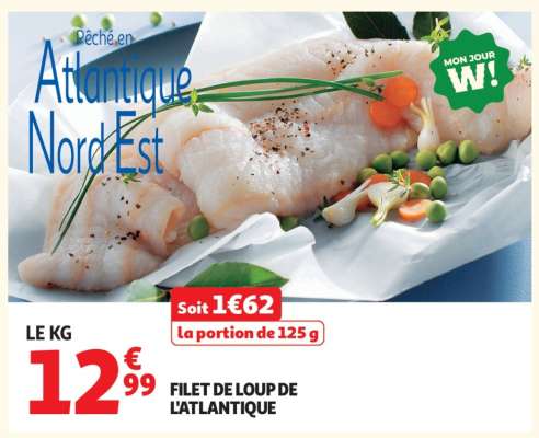 Filet De Loup De L'atlantique