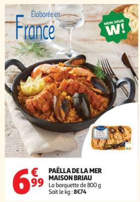 Paëlla de la mer MAISON BRIAU