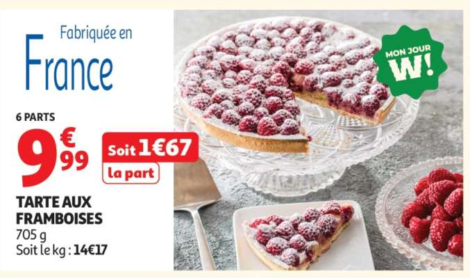 Tarte Aux Framboises