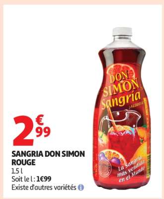 Sangria Don Simon Rouge
