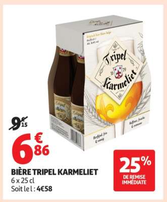 Bière Tripel Karmeliet*