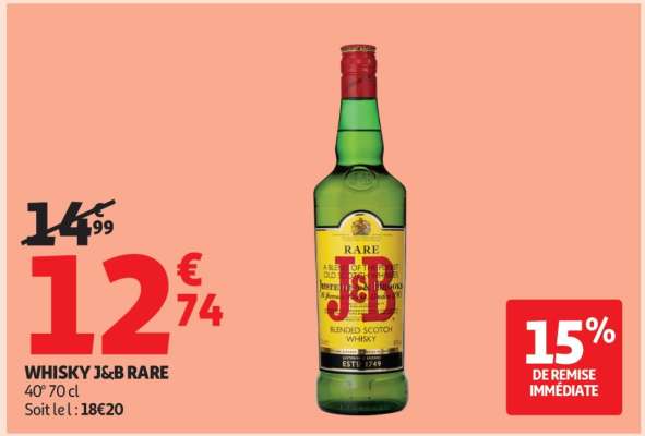 Whisky J&B Rare*