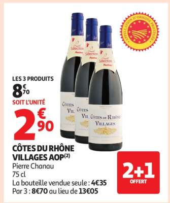 Côtes Du Rhône Villages Aop*