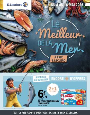 Catalogue E.Leclerc - 05/05/2026 - 16/05/2026.