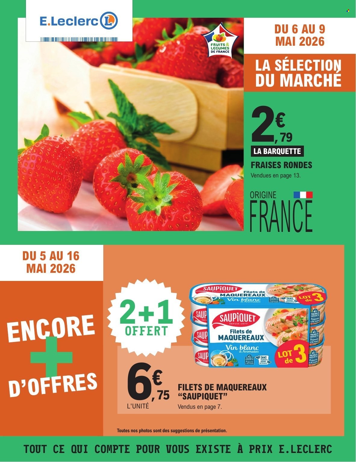 Catalogue E.Leclerc - 05/05/2026 - 16/05/2026. Page 1