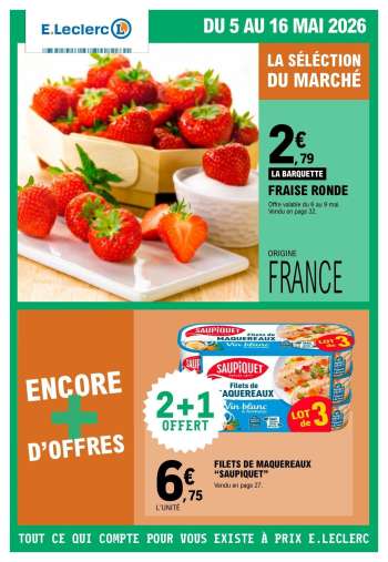 Catalogue E.Leclerc - 05/05/2026 - 16/05/2026.