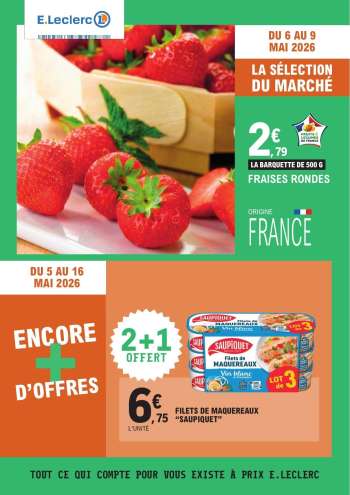 Catalogue E.Leclerc - 05/05/2026 - 16/05/2026.