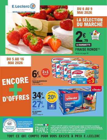 Catalogue E.Leclerc - 05/05/2026 - 16/05/2026.